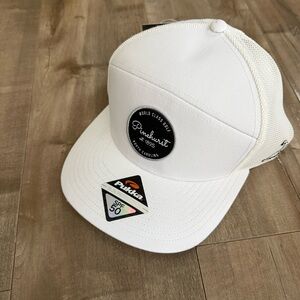 NEW Pinehurst Golf Hat Baseball Cap White Snapback Pukka SPF 50 Adjustable